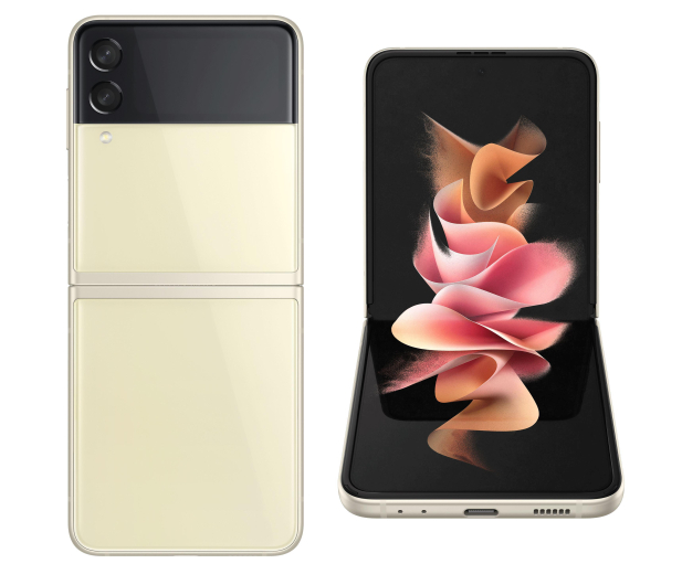 Samsung SMARTFON SAMSUNG F711B Galaxy Z Flip 3 5G 8/256GB Beżowy # - 1384266 - zdjęcie